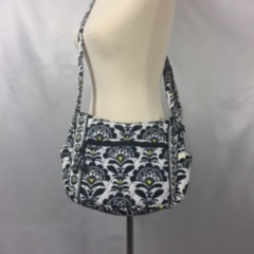 Vera Bradley - White, Black and Yellow Crossbody